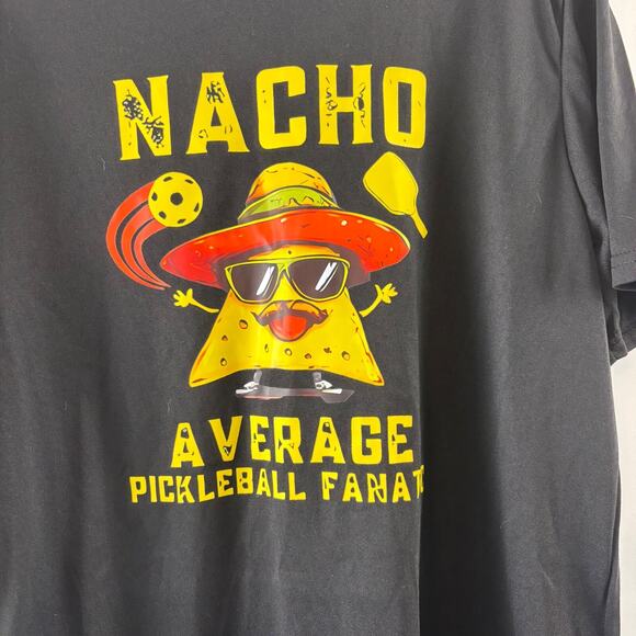 Pickleball Funny T shirt Gift Idea Men's Large Black - Picture 2 of 5